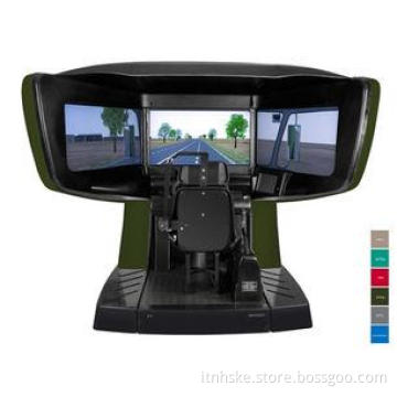 Manual driving simulator , 42 inch LCD screens driving simu